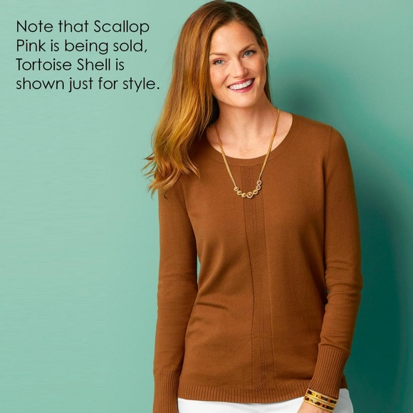 Talbots
Scoop Neck Sweater
Scallop Pink - Picture 4 of 10